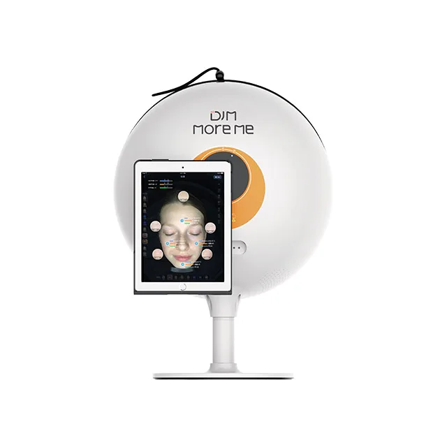 DJM Moreme Skin Analyzer UV Tester Beauty Skin Care Tool Skin Sensor Monitor Oil Detector Digital Facial Moisture