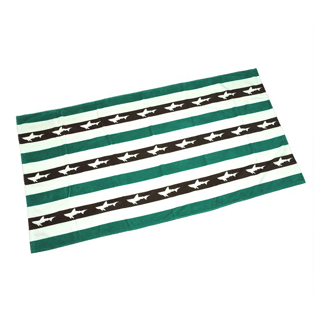 European and American new style beach towel stripe printing beach towel adult children quick-drying