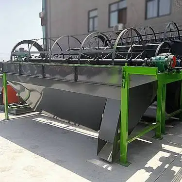 Cattle Feed Animal Feed Rotary Drum Type Granules Screening Machine