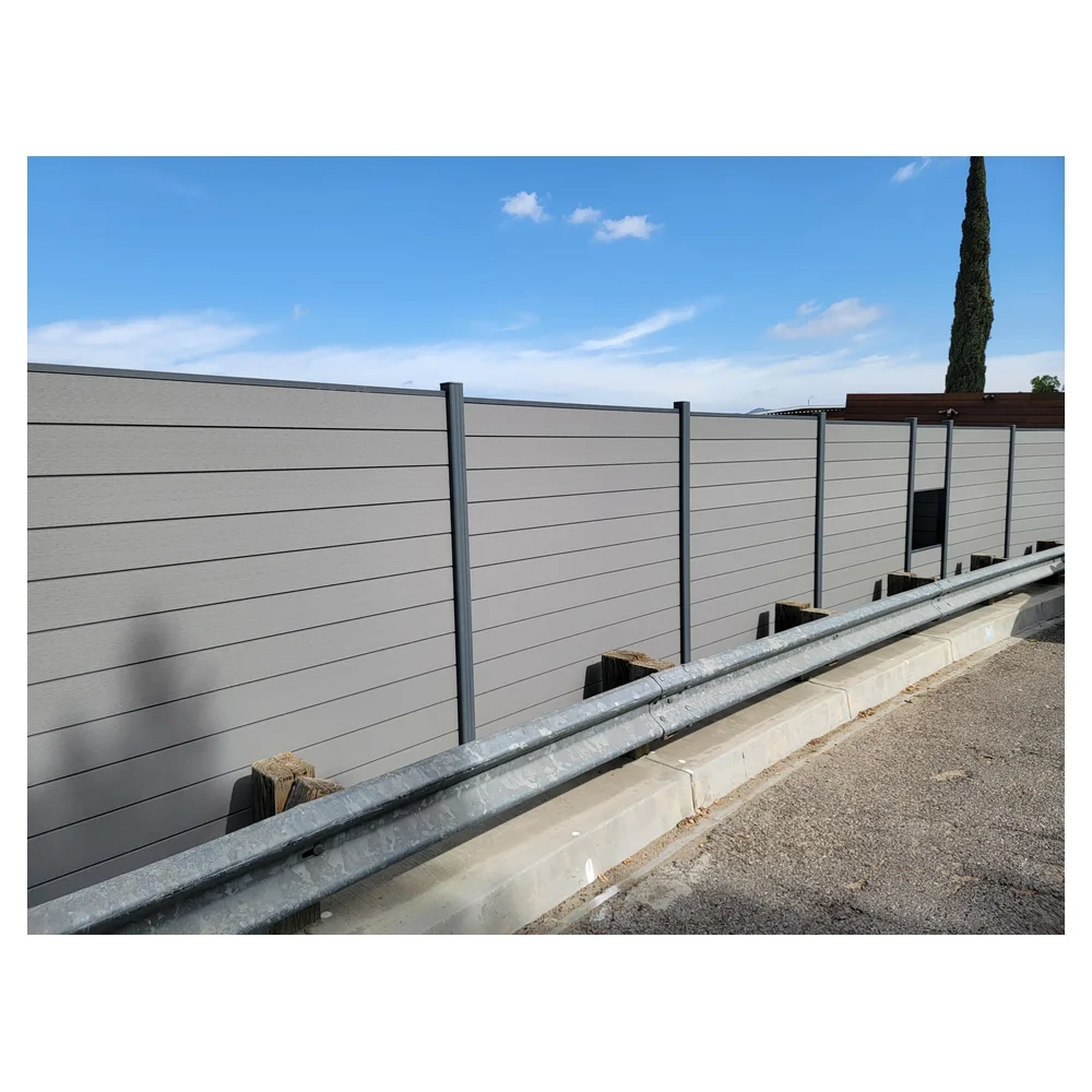 Prima Wpc fencing panels composite wood wpc post upright column pole outdoor fence post