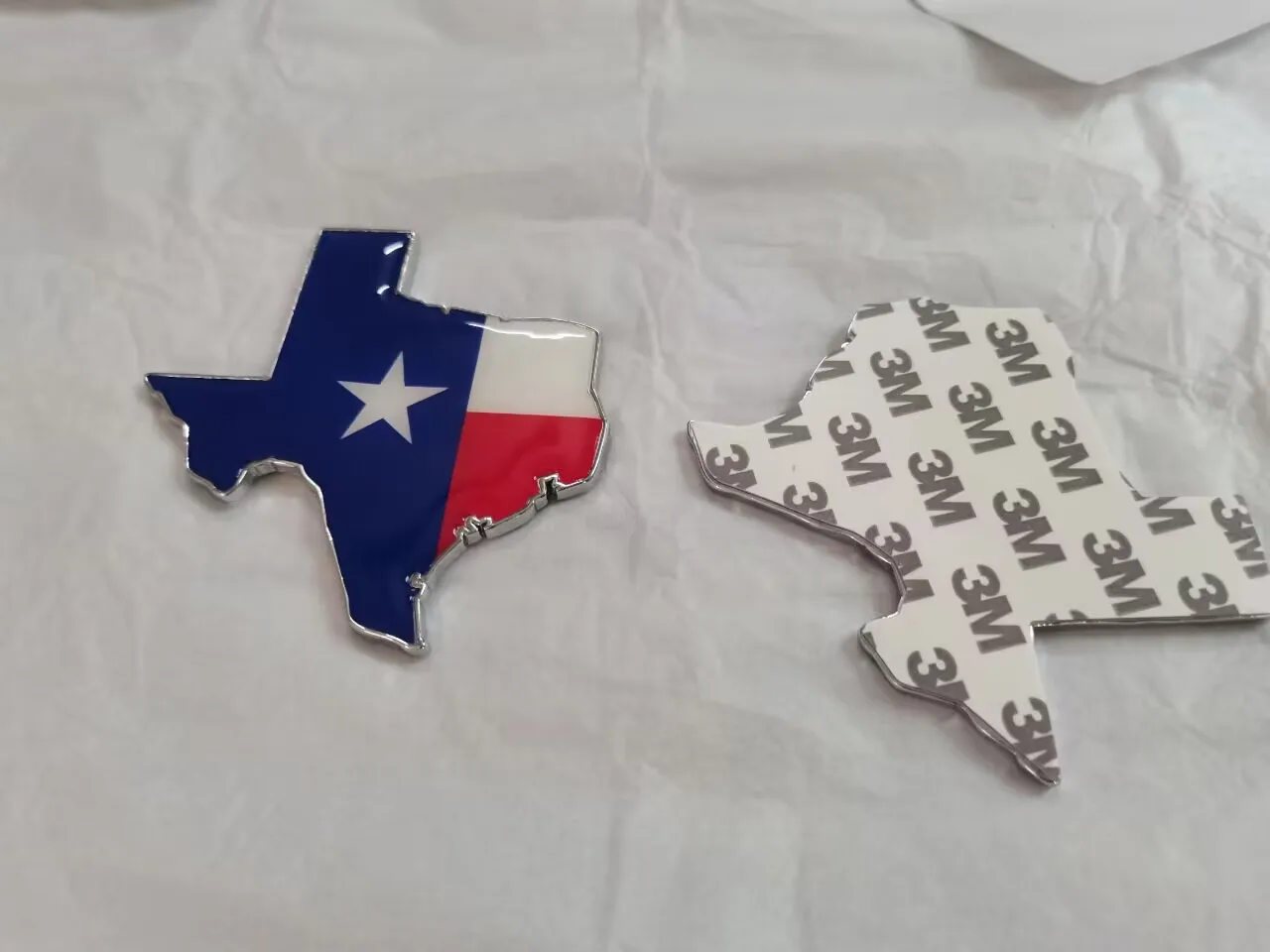 SXD Metal Crafts Custom DIY USA Map Flag Auto Metal Decal Logo Stickers For Cars Emblem Badges Us Map Car Sticker