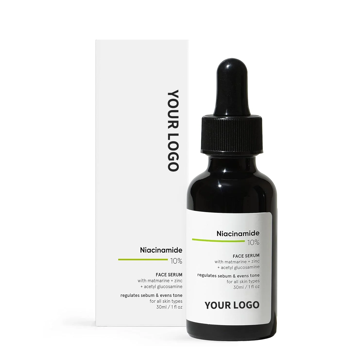 Hyaluronic Acid Moisturizing 10% Niacinamide Face Serum for Acne Control Oil