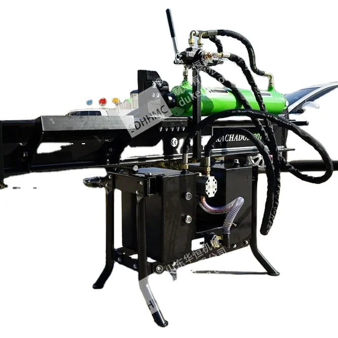 China 28Ton PTO 3 Point Hitch Tractor Powered Wood Processor Log Splitters