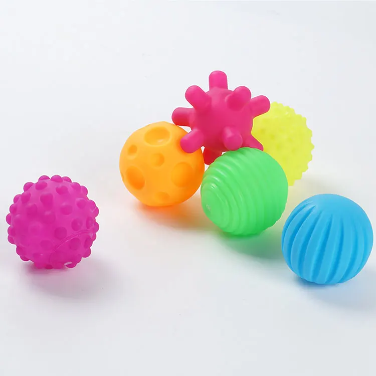 Textured Multi Ball Set Baby Sensory Balls for Baby and Toddlers Baby Bath Toys