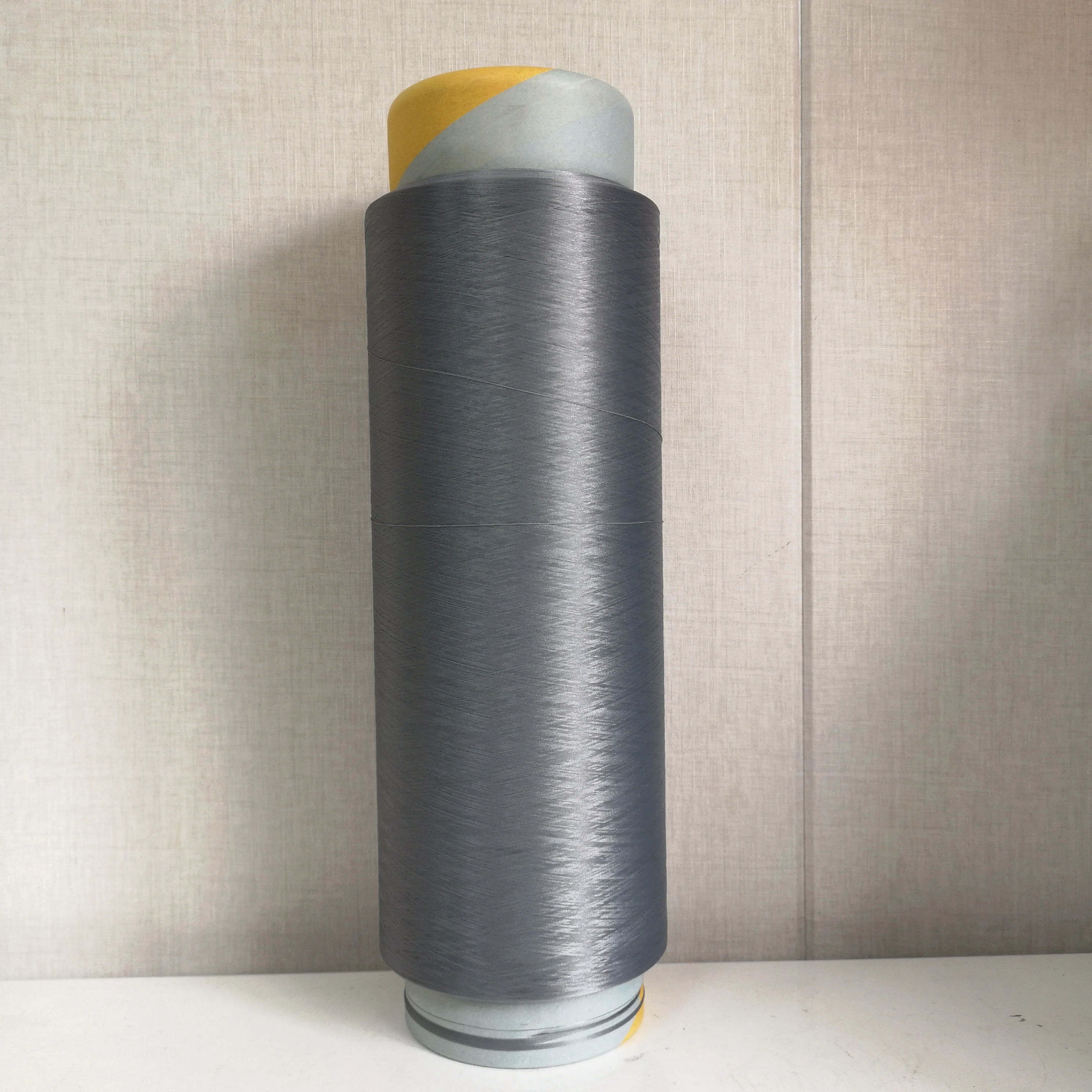 Polyamide DTY Nylon Yarn High Elastic 70D Nylon Textured Yarn Dope Dyed Nylon Yarn  Grey 829
