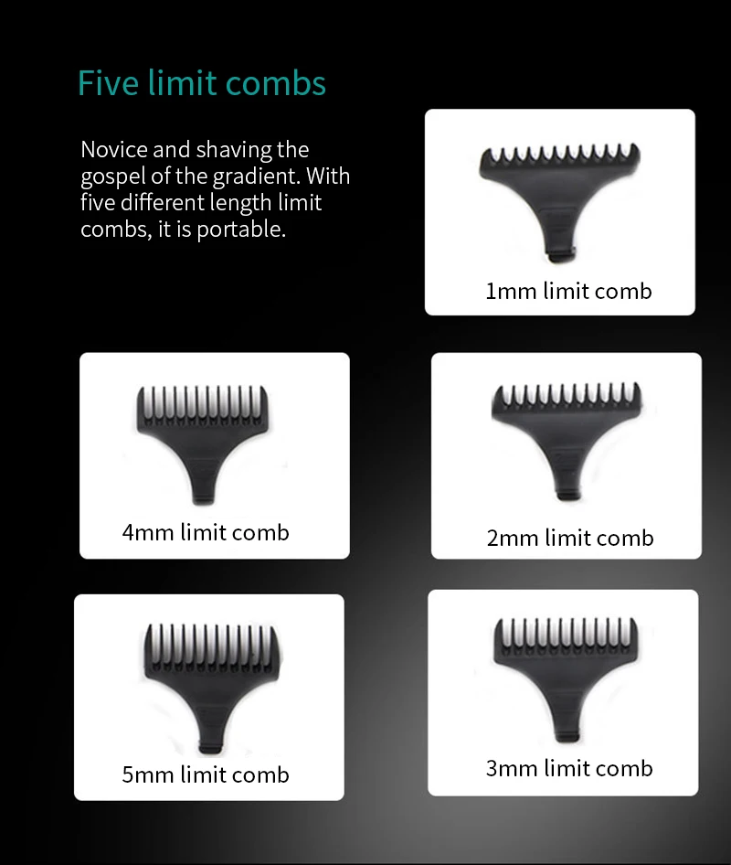 VGR Hair Cutting Machine Electric Hair Clipper Professional Haircut Machine Mini Barber Rechargeable Hair Trimmer for Men V-071