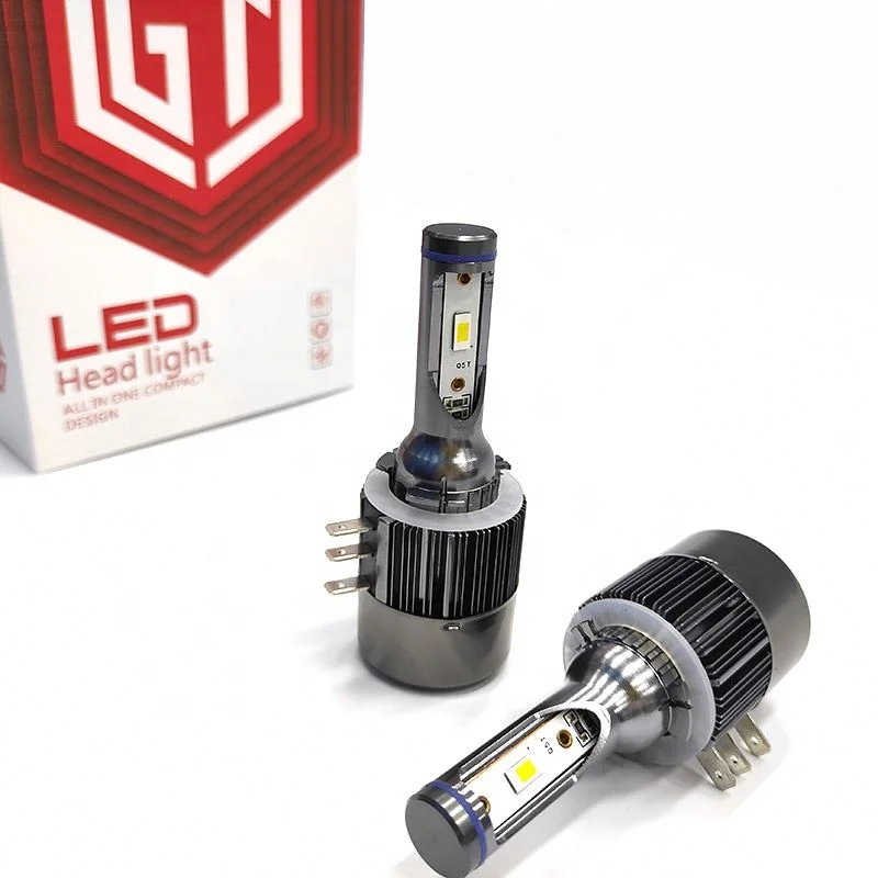 Car For Headlights H4 Bulb H7 Light Auto Bulbs H11 Motorcycle 9005 Lamp Headlamp 9006 Lights Head H1 High 12V H15 Led Headlight