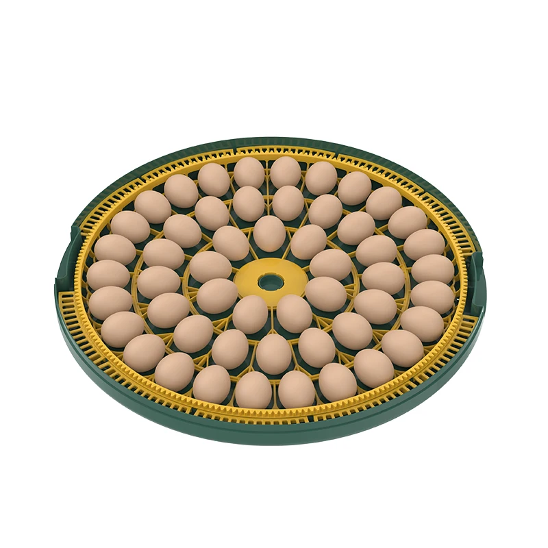 AC DC Supply WONEGG 2024 Intelligent 52 Eggs Incubator Automatic Egg Turning Setter Hatcher Brooder In One Incubator For Sale