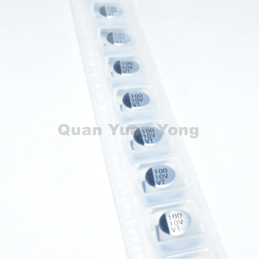 10V100UF 6X5 105 degree in stock DIP Black diamond AUDIO yellow robe capacitor professional bom service