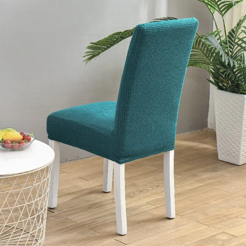 Jacquard High Elasticity Elastic Dining Chair Cover Stretch Spandex