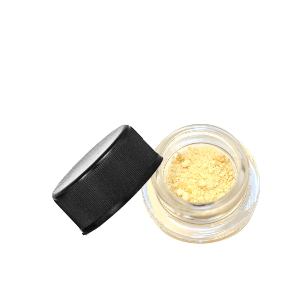 7ml square glass container jar