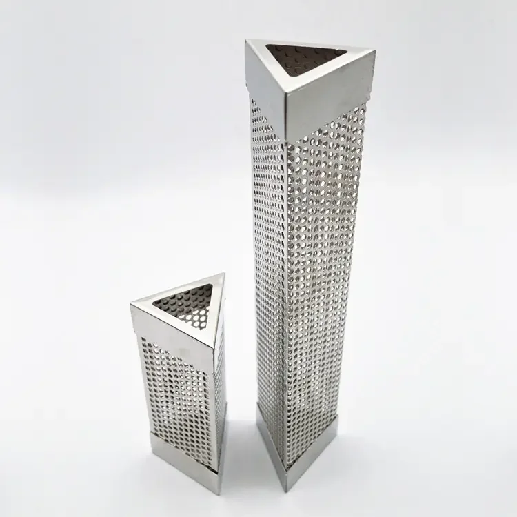 High quality Stainless Steel 304 Perforated BBQ Pellet Smoker Tube Smoke Pipe Generator Burner