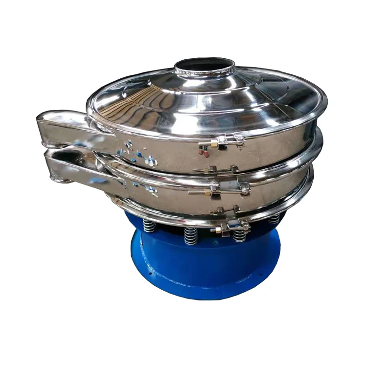 Flour Grain Automatic Circular Vibration Screen/Vibrating Sieve Shaker Separator Sieving Machine