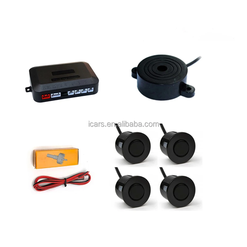 Buzzer / LED / LCD   4 6 8 Rear Reverse Car Sensor Auto Parking Radar Sensor Kit Sensor De Reversa Para Autos