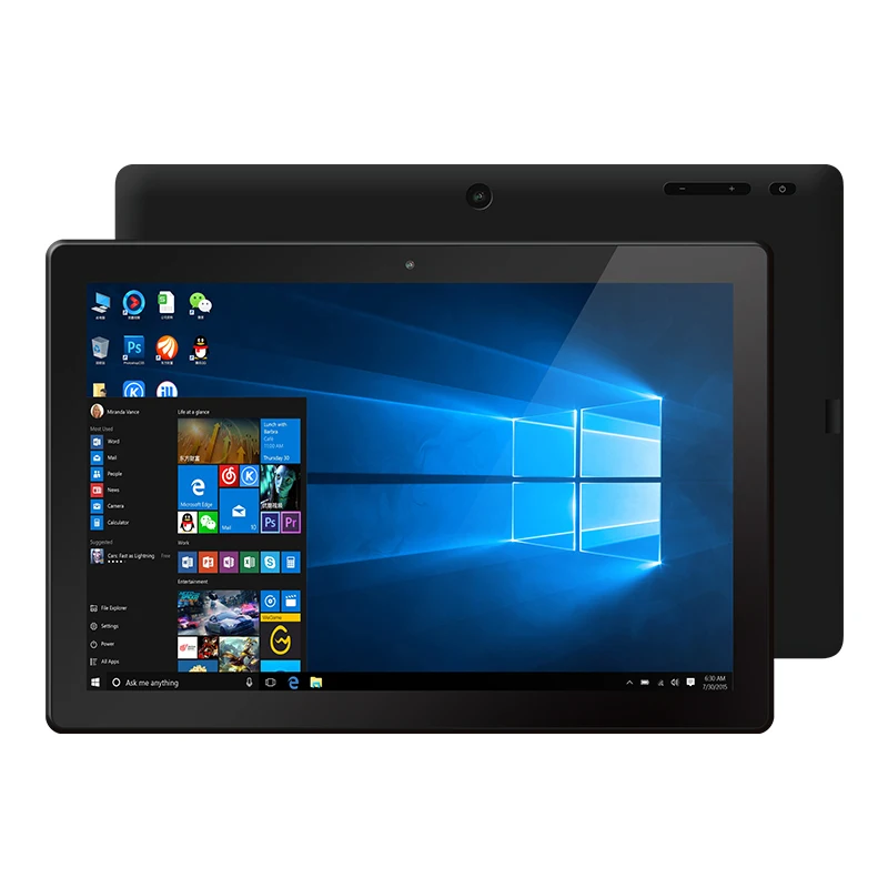 Планшет 2 в 1 Windows 10 двухрежимный планшетный ПК Wi-Fi дюйма ноутбук четырехъядерный 64