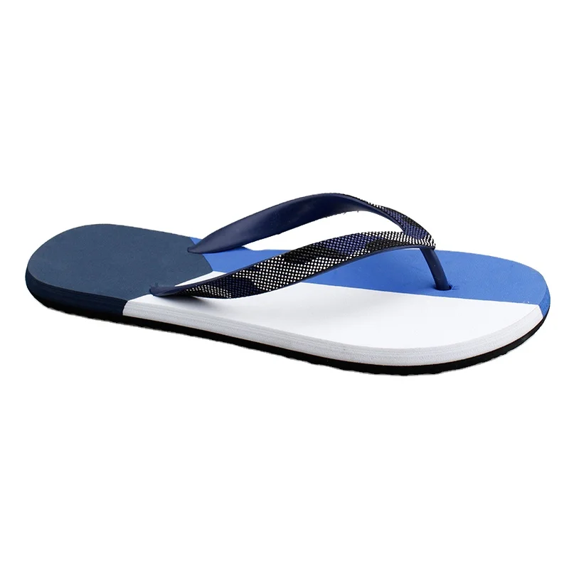 Wholesale Summer PVC Strap Plastic Sole Beach Slippers Men Flip Flops