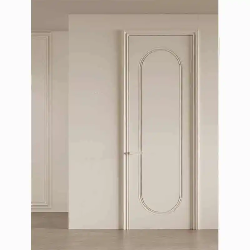 Factory Direct Sale Wood Finish Invisible Flush Door Wood Hidden Flush Solid Wood Door