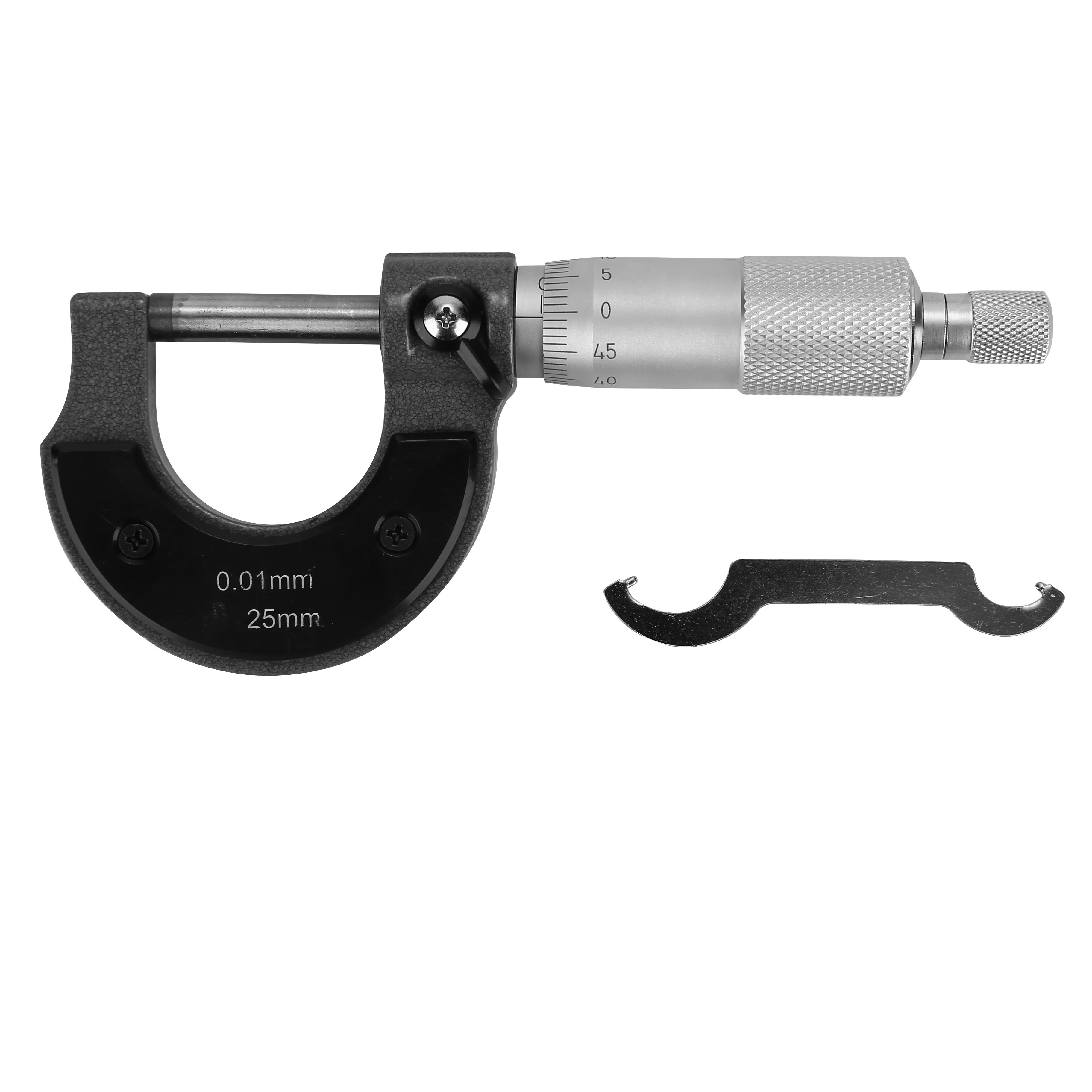 DEKO DKC0601-03 Professional Measuring Tools 50-75mm Outside Micrometer Industrial Quality