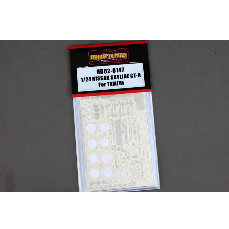 Hobby Design HD02-0147 1/24 Skyline GT-R Model Car Metal Modifications Hand Made Model Set For Tamiya