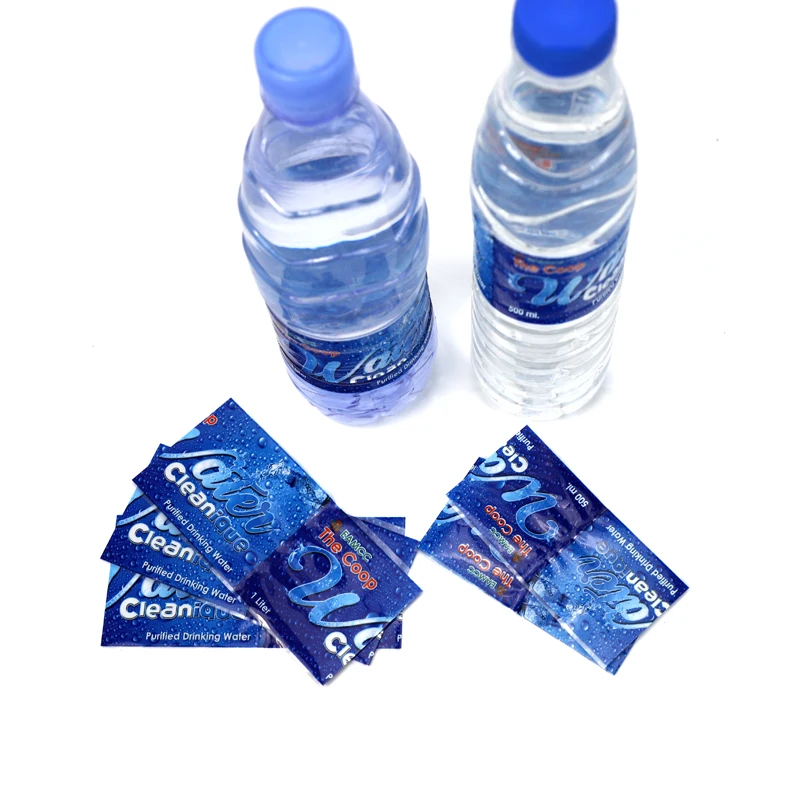 Sample free Custom shrink wrap water bottle labels pvc shrink film wrap labels heat shrink sleeves for bottle