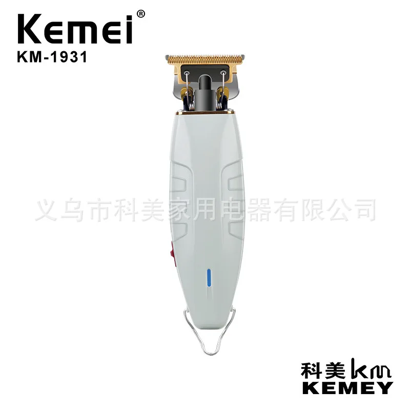 
KEMEI Kemei hair clipper KM-1931 electric hair clipper lithium battery USB charging hollow blade electric hair clipper 
