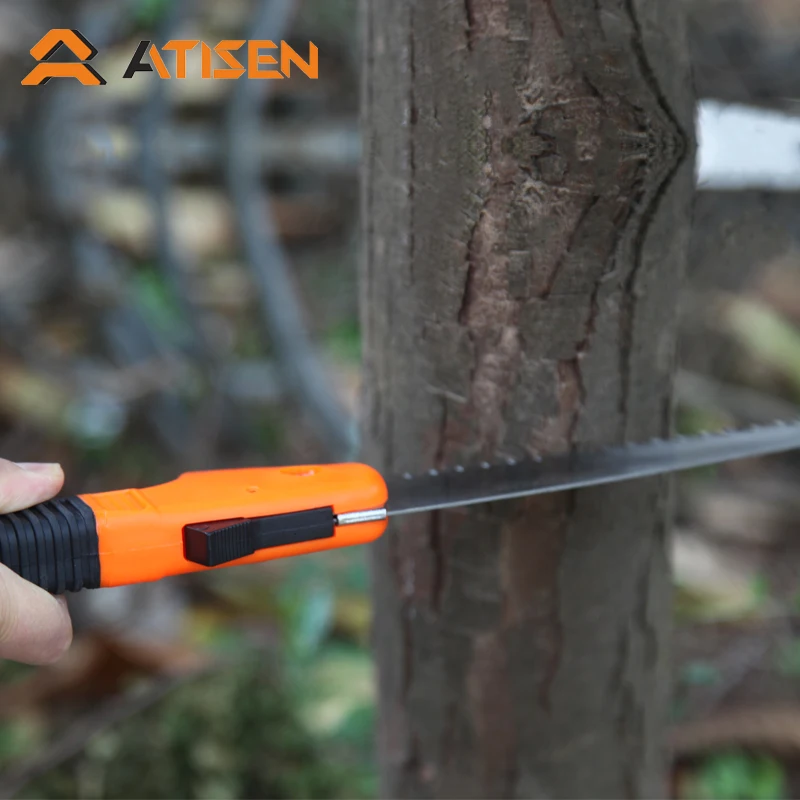 High Quality Stainless Steel Saw Foldable Plastic and Rubber Handle Saw