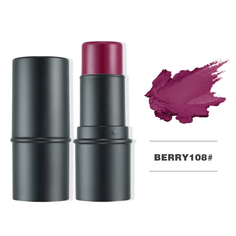 Multi-functional 8 Color Cream Blush Stick White Tinted Moisturiser Creamy Private Label Stick Blush