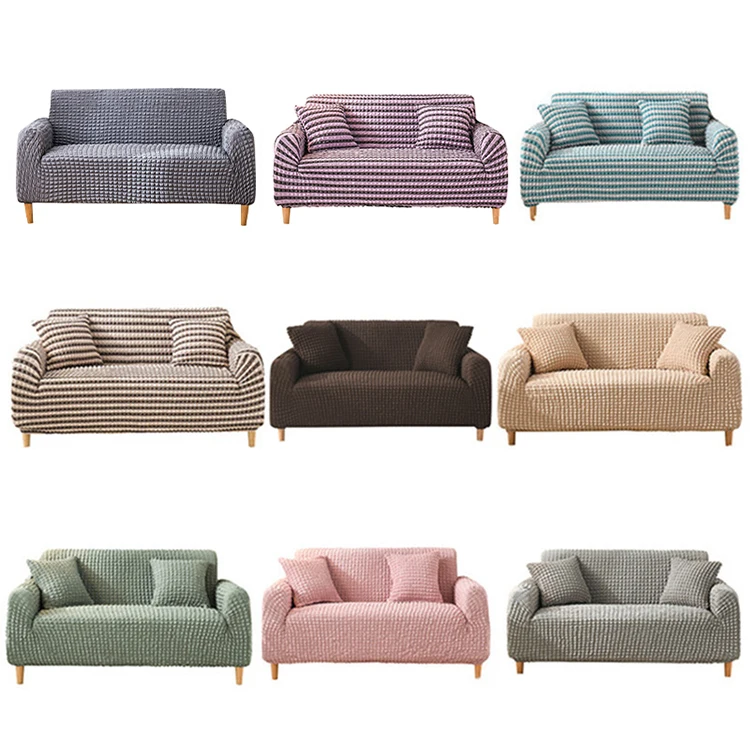 2021 New Launch Skin-Friendly Comfortable Elastic Stretch Sofa Cover  For 2 Seat