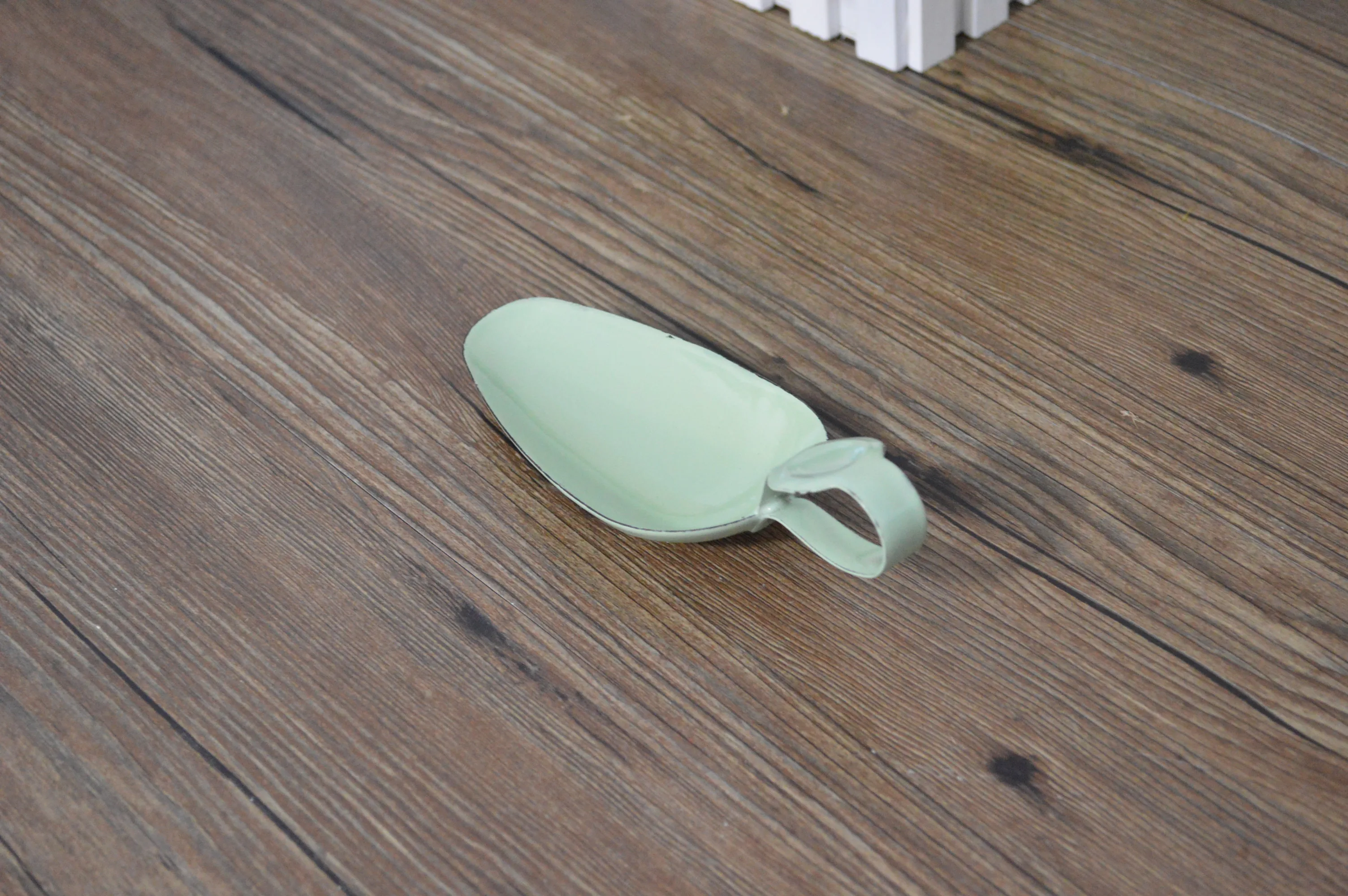 Vintage Enamel Coffee Bean Scoop Ice Cream Scoop Cereal Scoop