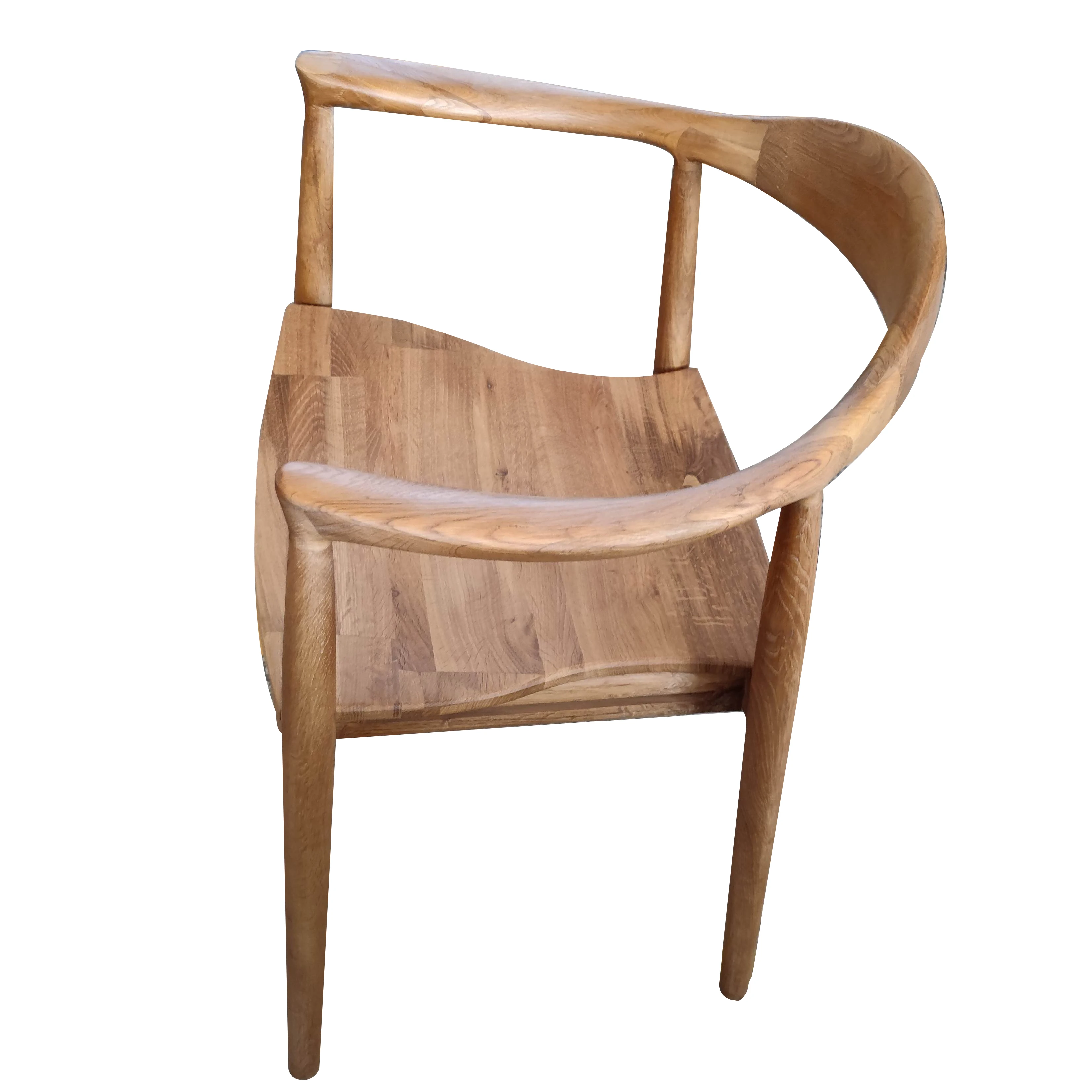 High Quality outdoor indoor Antique Classic Stackable Chinese Toon Wood Cross dining room Chair with armrest