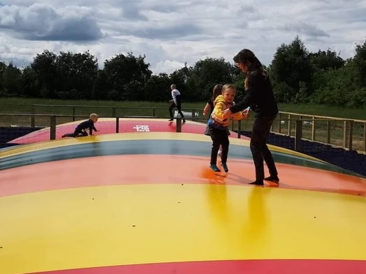 Outdoor Inflatable Air Jumping Mat/Bouncy Pad Funny Inflatable Jumping Pillow For Sale bouncy pillow for garden