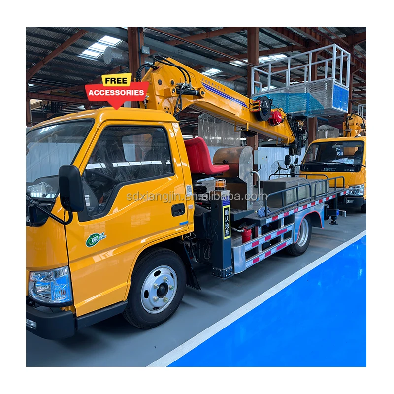 28m 32m hydraulic Truck Mounted Aerial Bucket 4x2 Boom Lift Aerial Manlift Work Platform Truck
