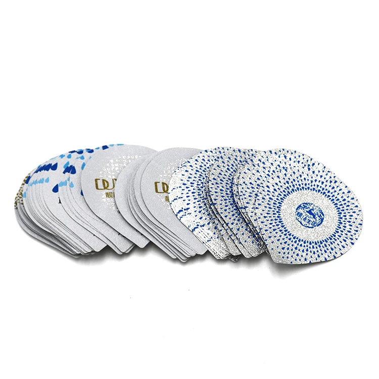Heat seal die cut piece aluminium foil lids for packing