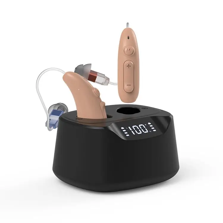 Good Price 16 channels Wireless Ear Canal Cochlear Implant Rechargeable hearing aid Mini Medical Hearing Aids For Deafness