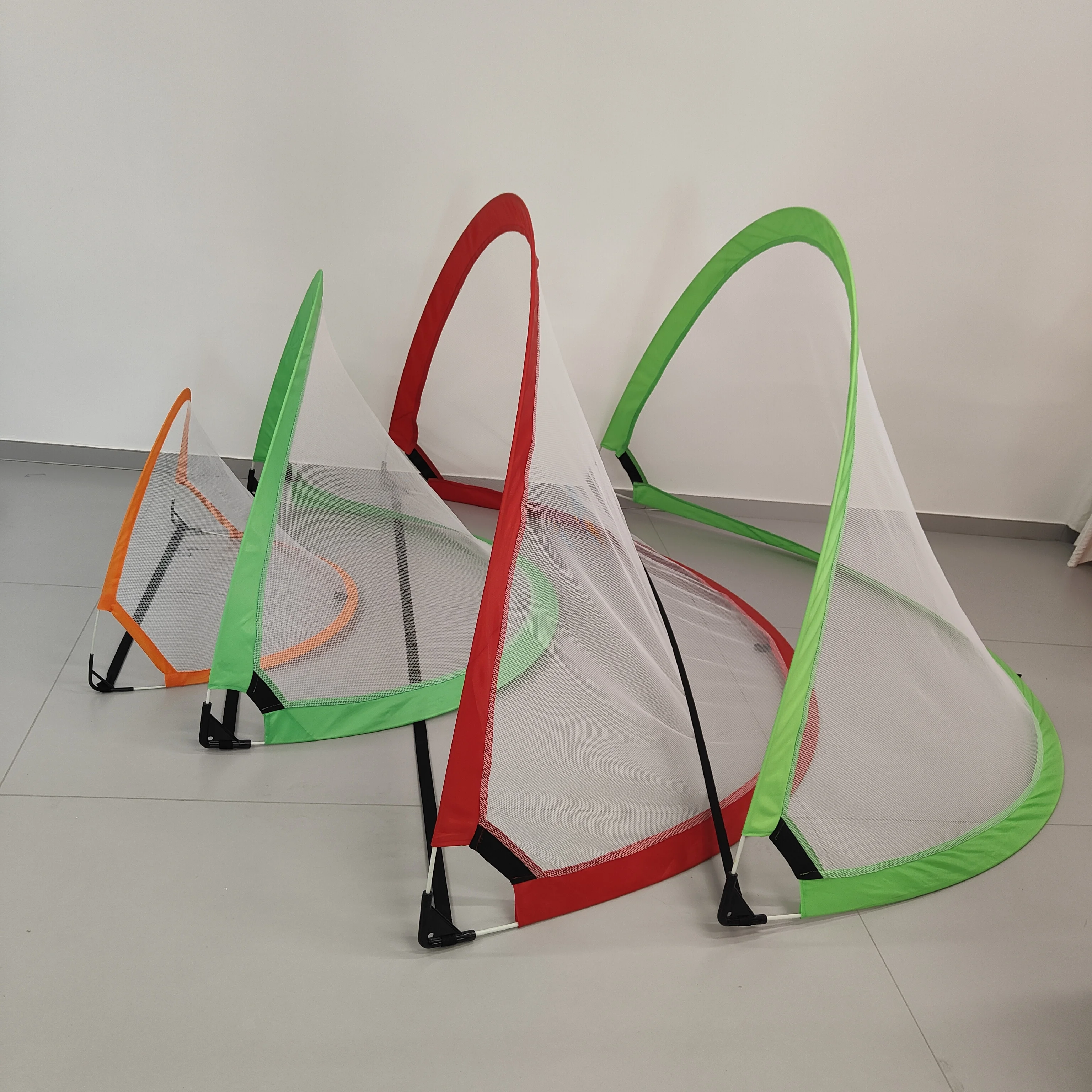 Manufacture Soccer Goal Net Indoor Outdoor Children Folding Gate for Football Goals Kids Sport Toy Customized Size Color