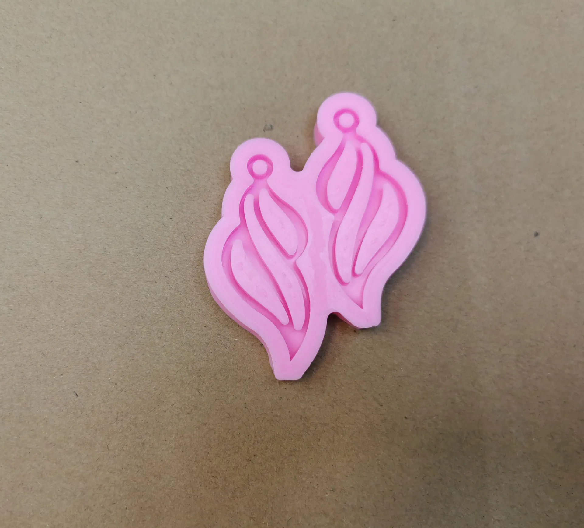 K032503 Glass silicone earring crystal resin mold DIY resin earring mold Amazon hot style ornaments mold for women craft