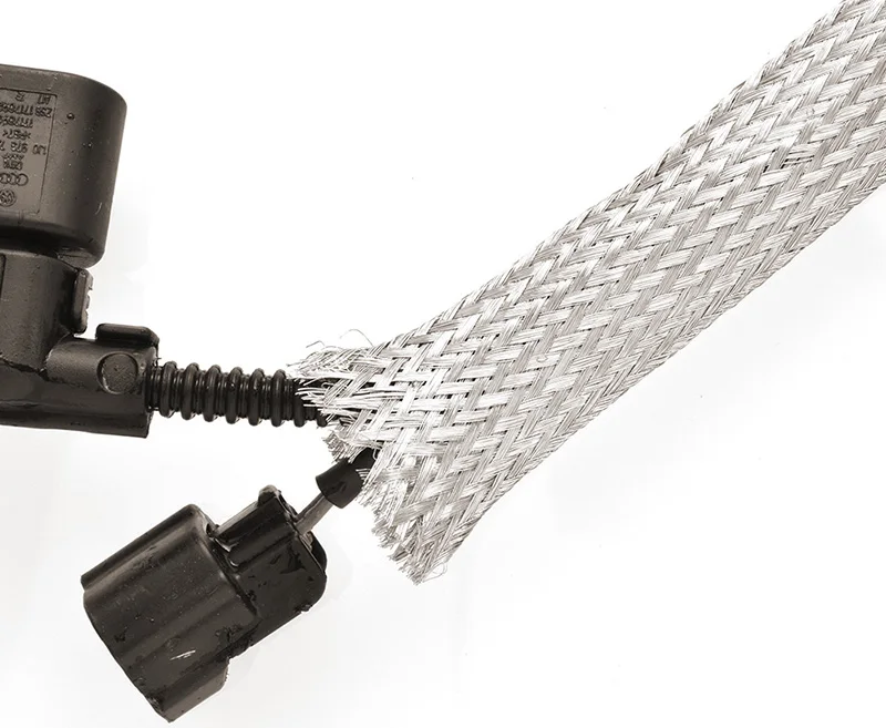 Tinned Copper Shield Tape JDD-DXT Soft Tinned Copper Wire Braid sleeve