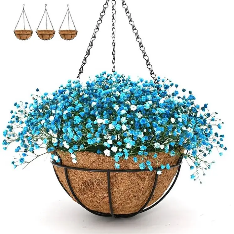 African Decorations For Home Modern Fall Farmhouse Wall Basket Decor Set Of 4 Oversee Outdoor Hanging Baskets With Flowers