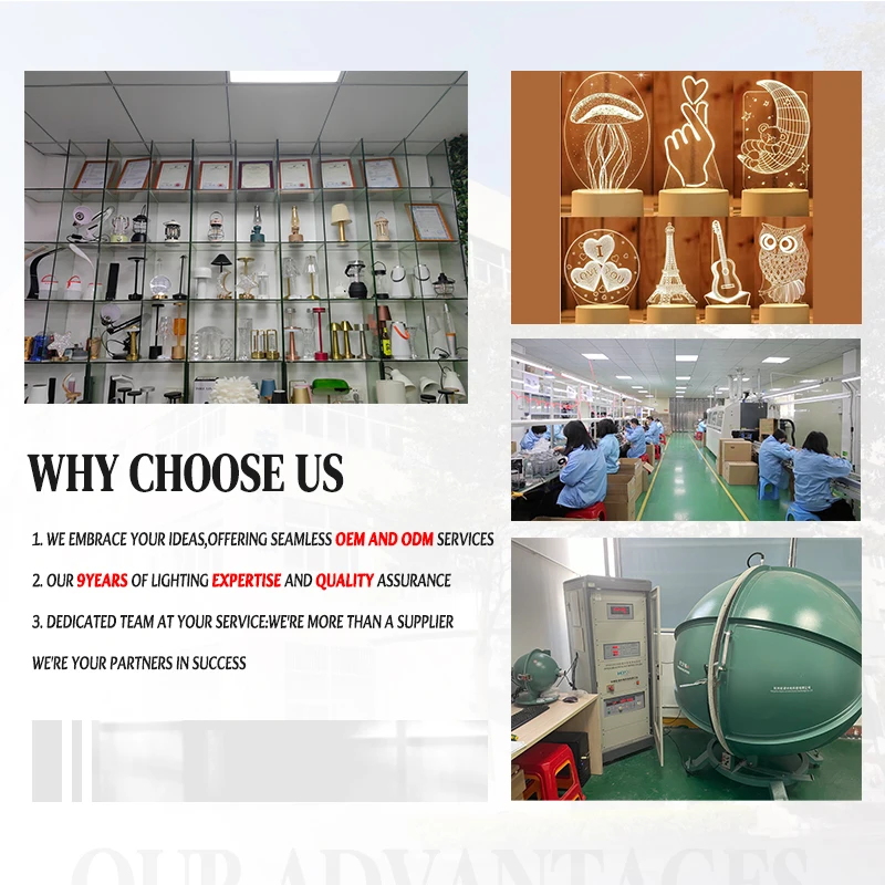 Galaxy Warm Light Illusion Lamp Base Nightlight Night Light Lamp Wood Gifts 3d Crystal Ball 3d for Birthday LED 30 60 80 DC 6V