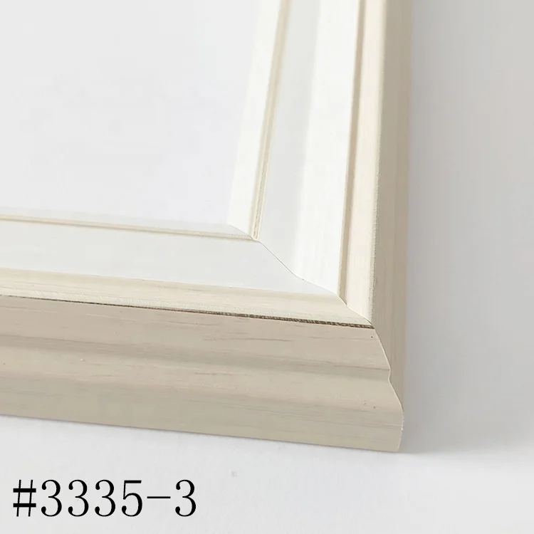 large Size Art Plastic Curved PS Foam eco-friendly Lines Photo Frame Decor Oil Painting Frame ps frame Moulding