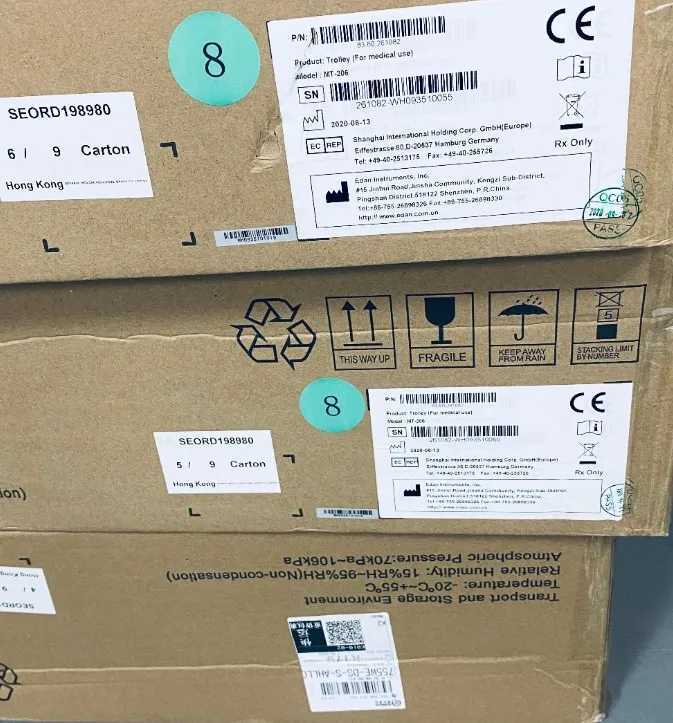 EC 2022 Edan SE-301 серии 3-канальный электрокардиограф SE-3 SE-12 SE-18 SE-601 SE-1202
