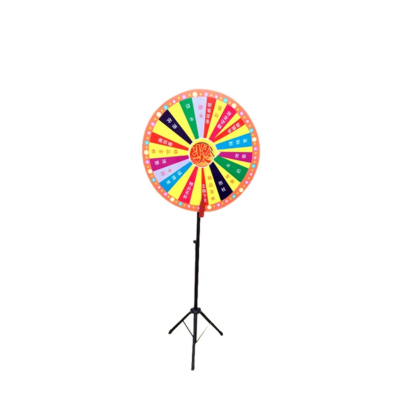Factory Customizes The Latest Model to Shake The Medal Lucky Wheel Display Stand Wheel of Fortune Stand Lucky Turntable Sand