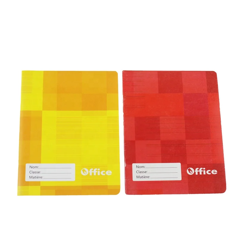 Cheap Primary School Notebooks French Line Notebook Exercise Book 96 sheets