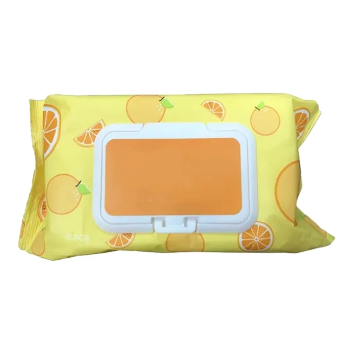 Wholesale OEM Biodegradable Bamboo Cycle Raw Material For Baby Wipes Wipes Container Cotton Baby Wet Wipes