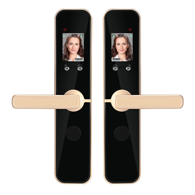 door lock wifi fingerprint door lock with security camera