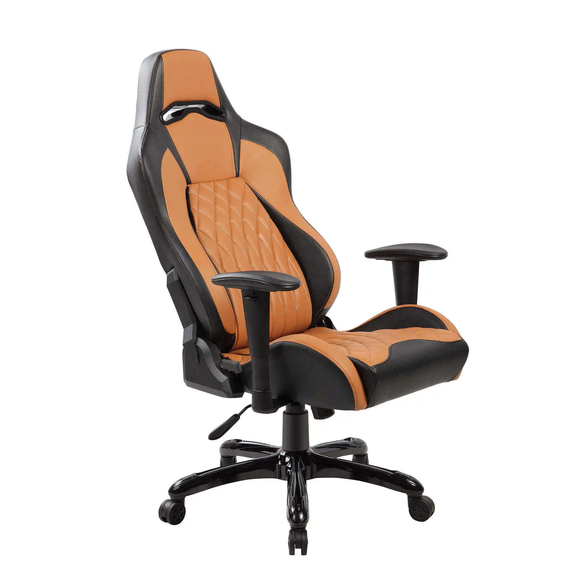 Hotsale Cheap Orange Black Height Adjust Recline Mechanism Gamer Gaming Rocking Pc Game Chair
