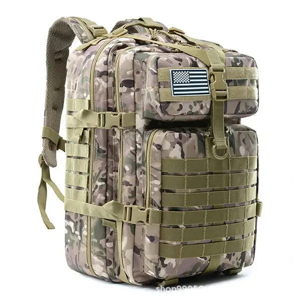 SW 2024 Custom logo multi colors nylon gym training bag fitness molle waterproof tactical backpack