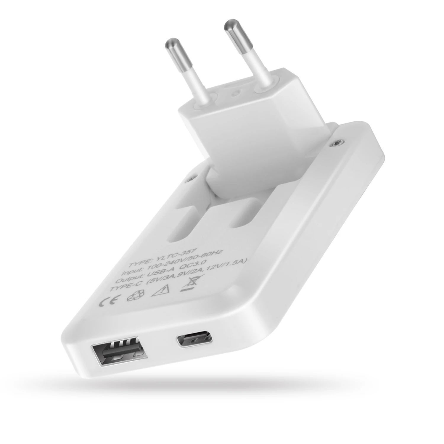 Лидер продаж 2020, интеллектуальное зарядное устройство PD 18 Вт, быстрая зарядка, зарядное устройство для мобильного телефона с европейской вилкой