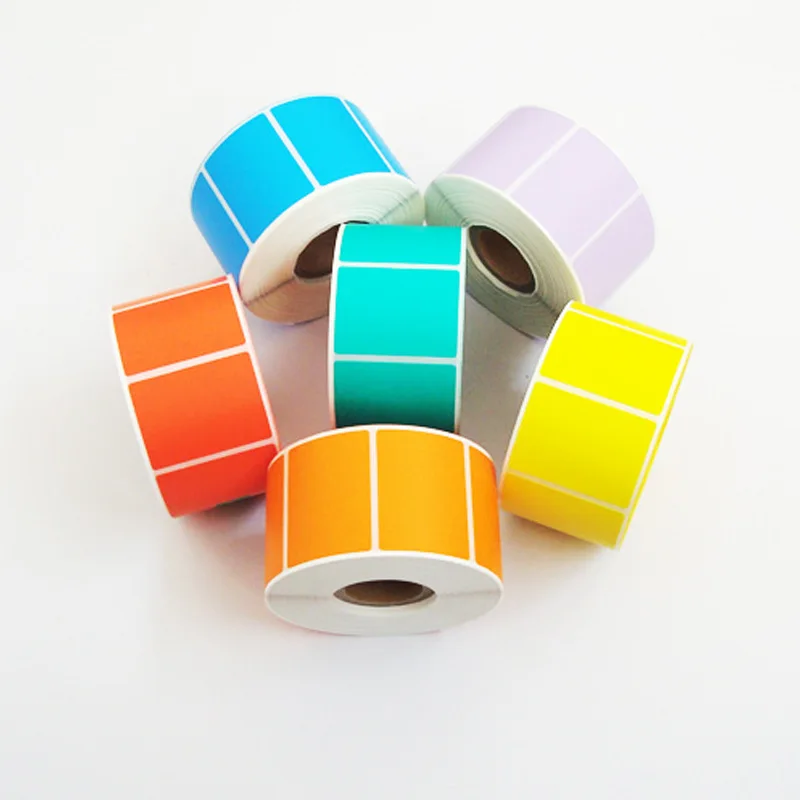 Waterproof Vinyl Adhesive Roll Sticker Label Paper Various Size Blank Sheet for Custom Sticker Fast Export Cheap Delivery