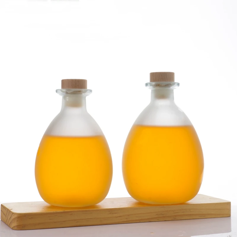 100Ml 250Ml 375Ml 500Ml Empty Frosted Eastern Glass Wine Bottle Whiskey Vodka Gin Beverages Glass Bottle For Homemade Brew Wine